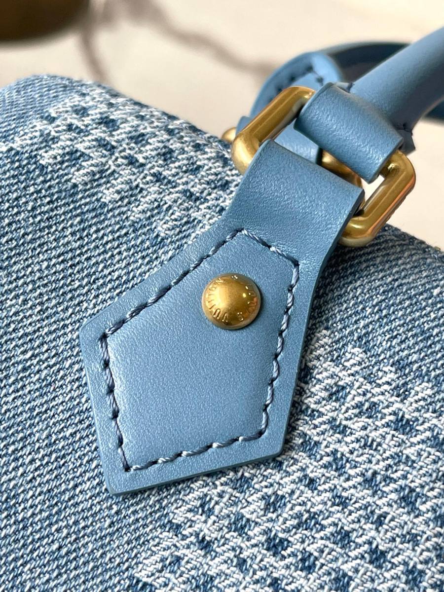 Louis Vuitton Speedy M00208 Denim 6BC3
