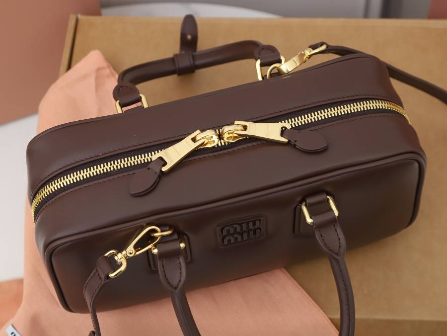 Miu Miu Arcadie Large 5BB148 3B08 27 x 12 x 9