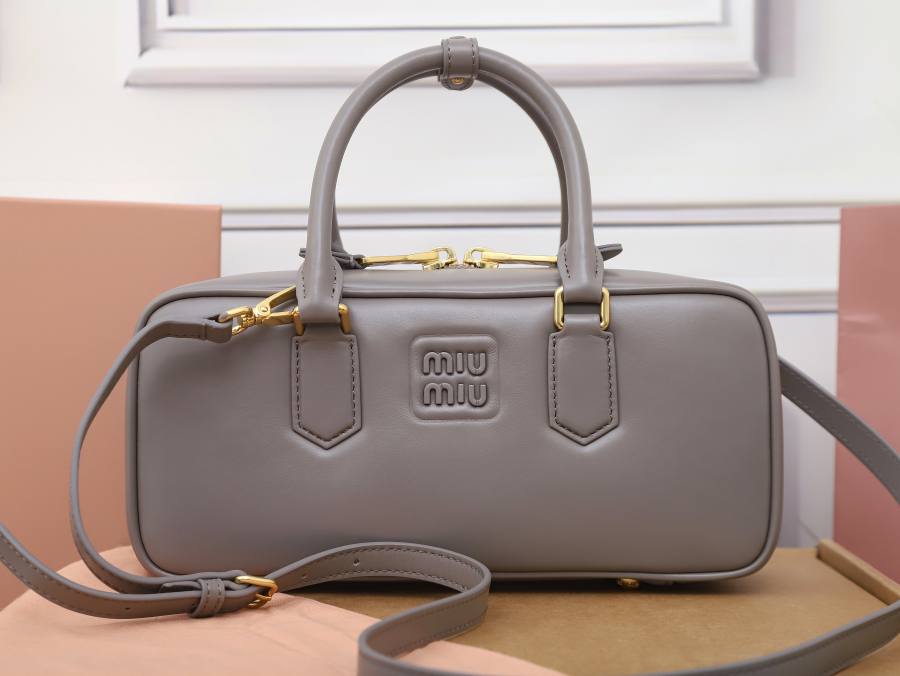 Miu Miu Arcadie Large 5BB148 DB27 27 x 12 x 9