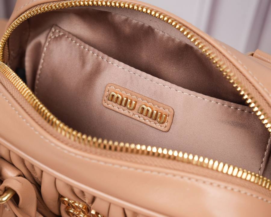 Miu Miu Arcadie Matelasse Small 5BB123 462C 19 x 13 x 6