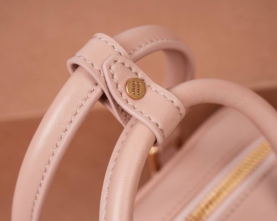 Miu Miu Arcadie Matelasse Small 5BB123 7E42 19 x 13 x 6
