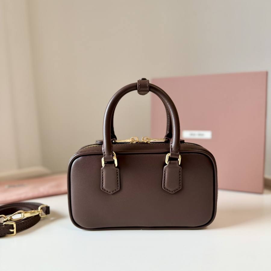 Miu Miu Arcadie Mini Mini Bowling 5BP138 04FA 19 x 10 x 5