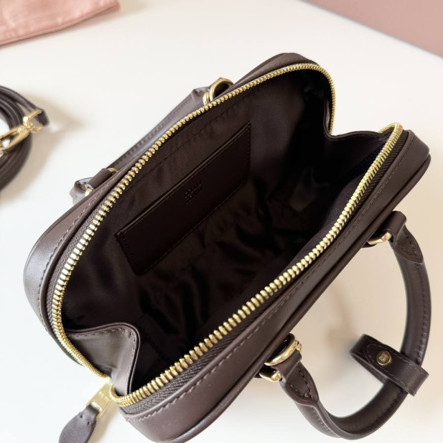 Miu Miu Arcadie Mini Mini Bowling 5BP138 04FA 19 x 10 x 5