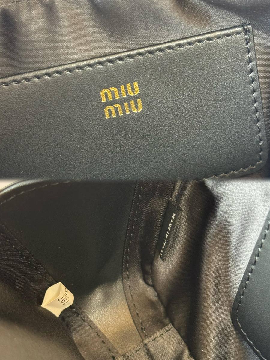 Miu Miu Arcadie Mini Mini Bowling 5BP138 8BBB 19 x 10 x 5