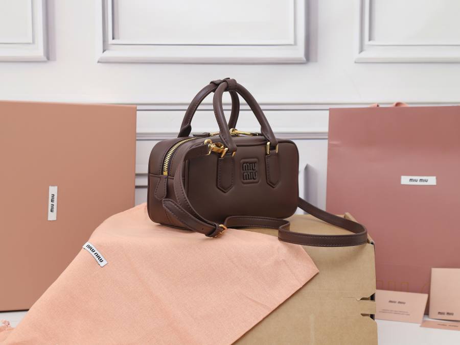 Miu Miu Arcadie Regular 5BB142 536A 22 x 10.5 x 7.5