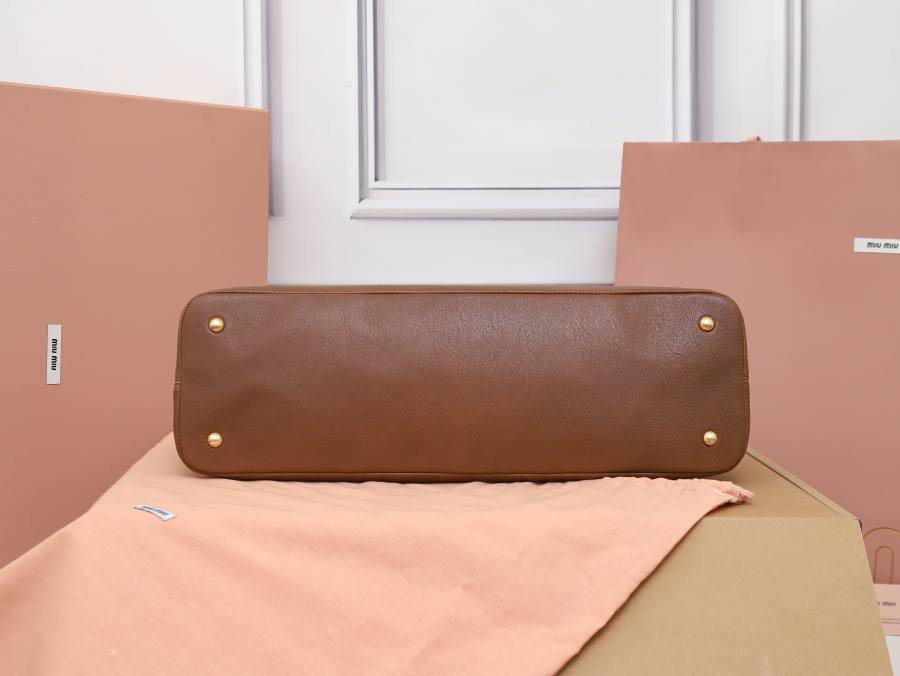 Miu Miu Aventure Canvas Tote 5BG310 0EB6 40 x 30 x 13