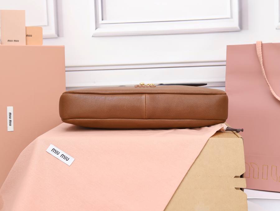 Miu Miu Aventure Underarm Bag 5BC182 3DBD 33 x 18 x 5