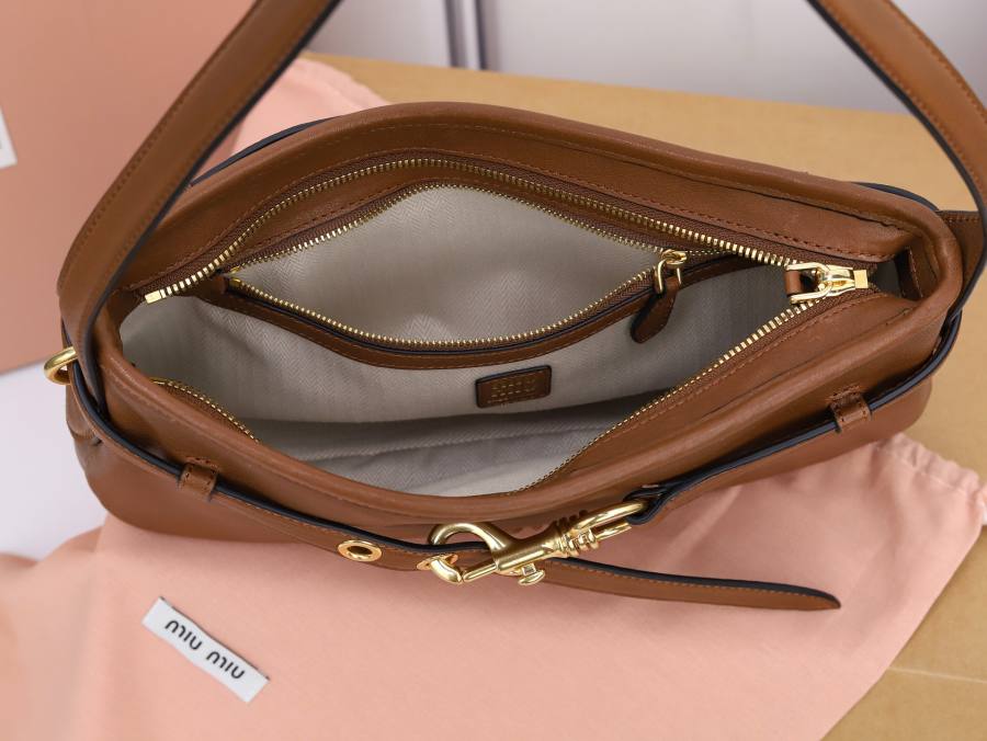 Miu Miu Aventure Underarm Bag 5BC182 3DBD 33 x 18 x 5
