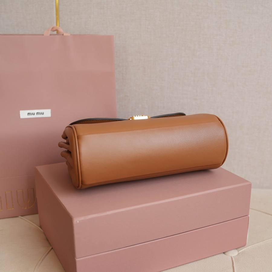 Miu Miu Baguette Shoulder Bag 5BD266 4856 24 x 14 x 6