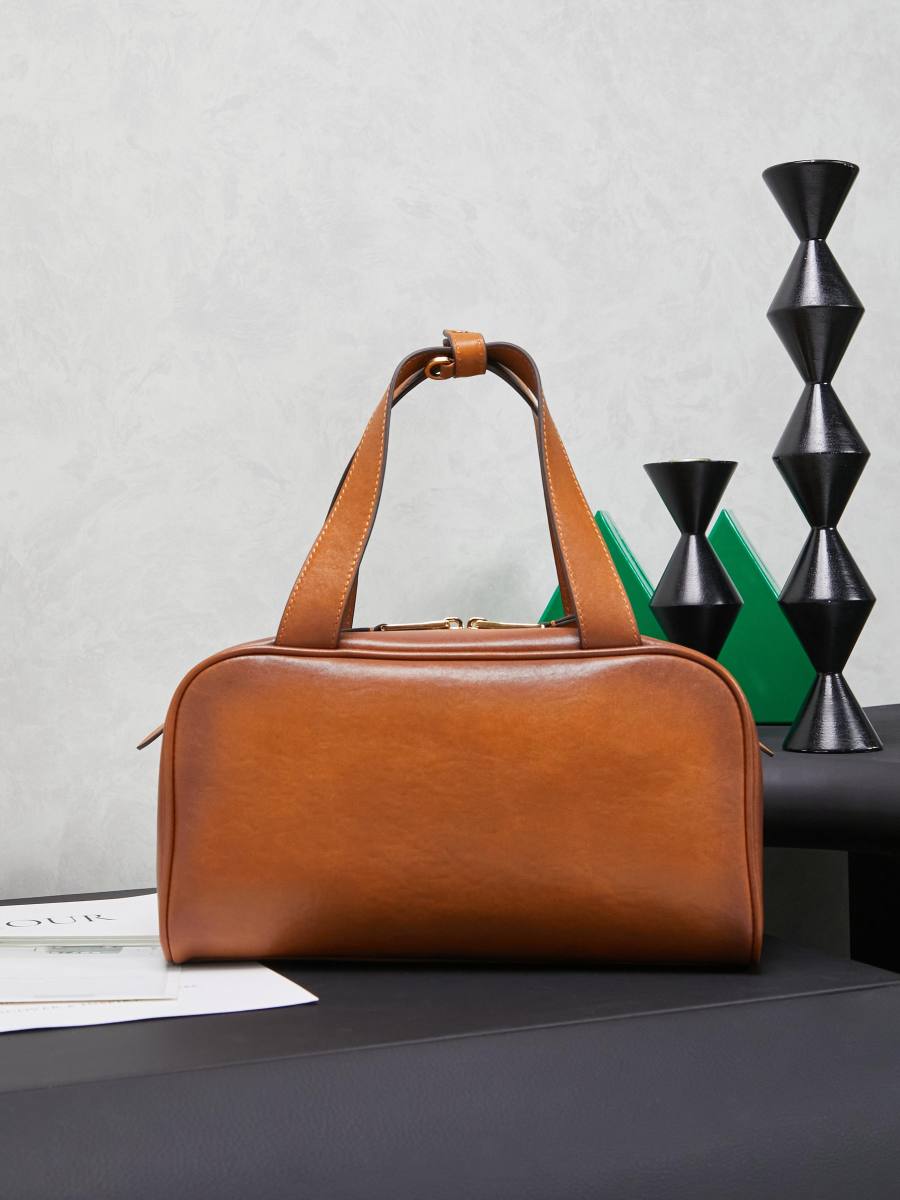 Miu Miu Bowling Underarm Bag 5BB182 08E2 22 x 12 x 8