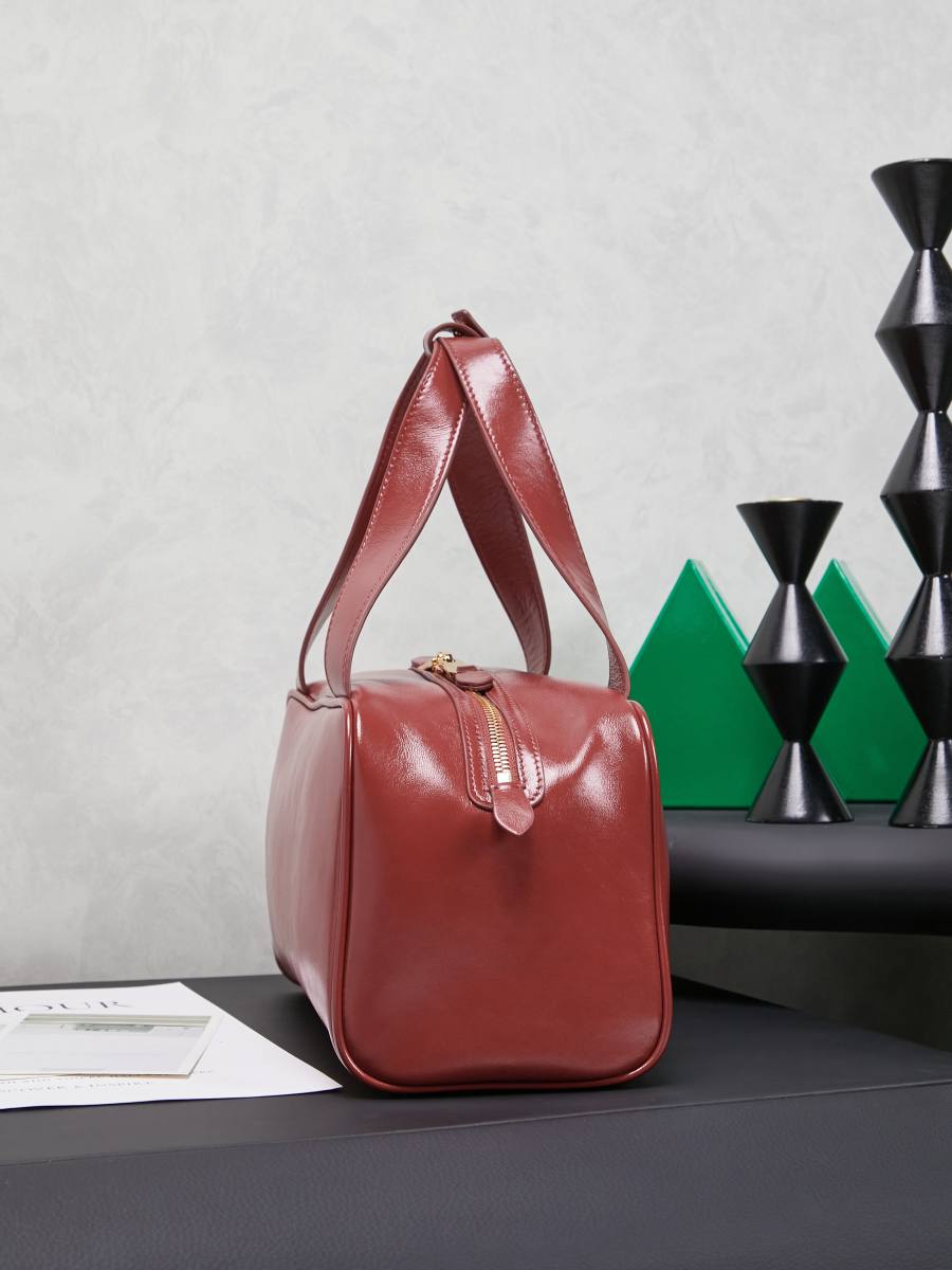 Miu Miu Bowling Underarm Bag 5BB182 CE47 22 x 12 x 8