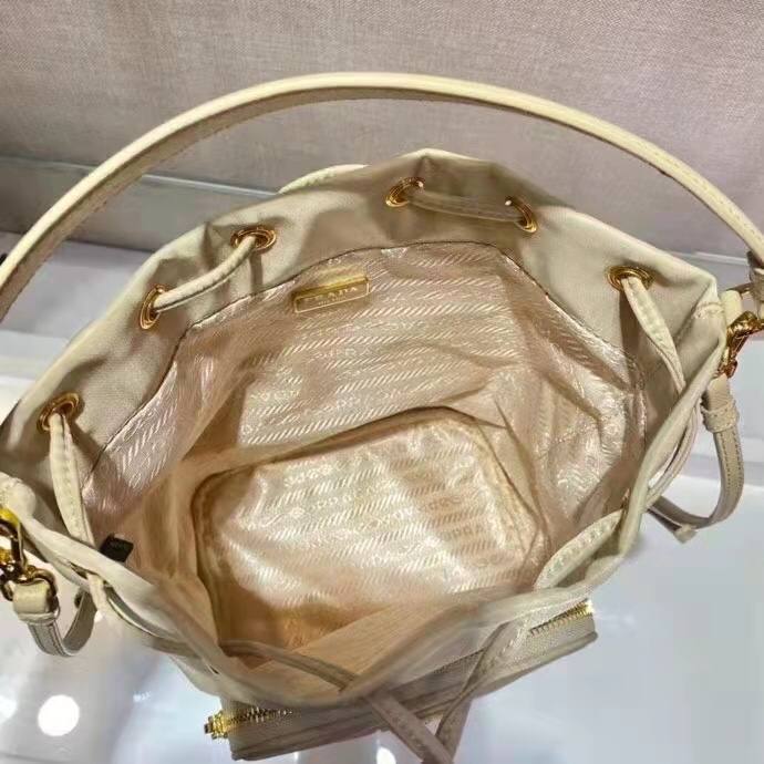 Prada Duet Jacquard Bucket Nylon 1BH038 9AB3