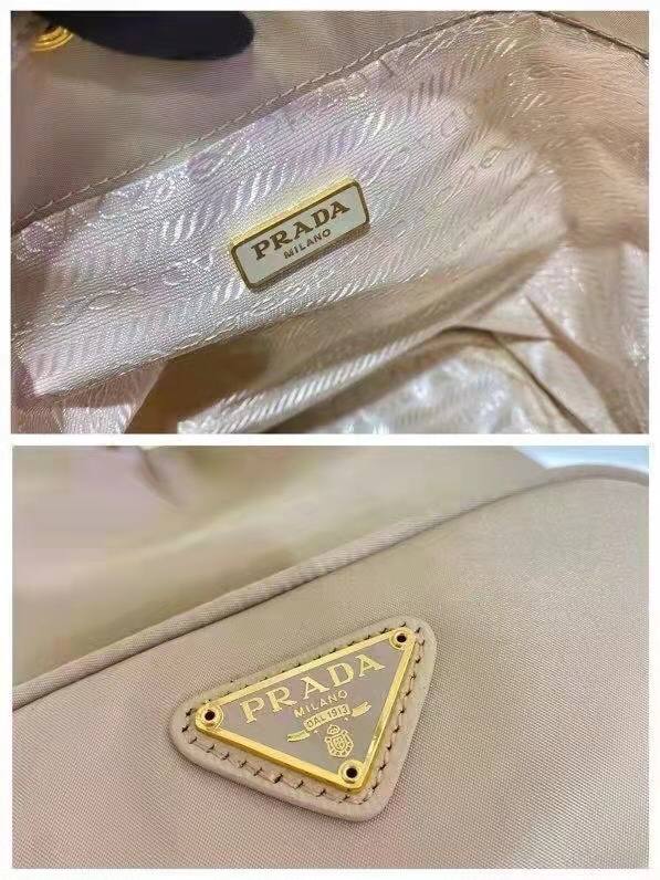 Prada Duet Jacquard Bucket Nylon 1BH038 9AB3