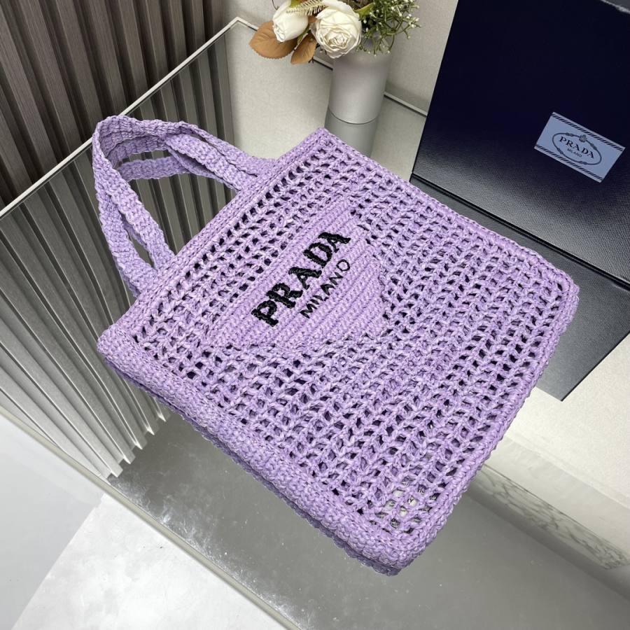 RP 2809000 Prada Raffia Tote 37x36x4 1BG393 E2A0