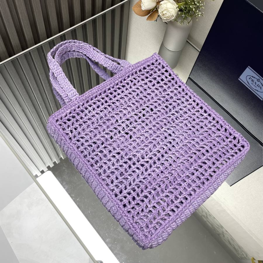 RP 2809000 Prada Raffia Tote 37x36x4 1BG393 E2A0