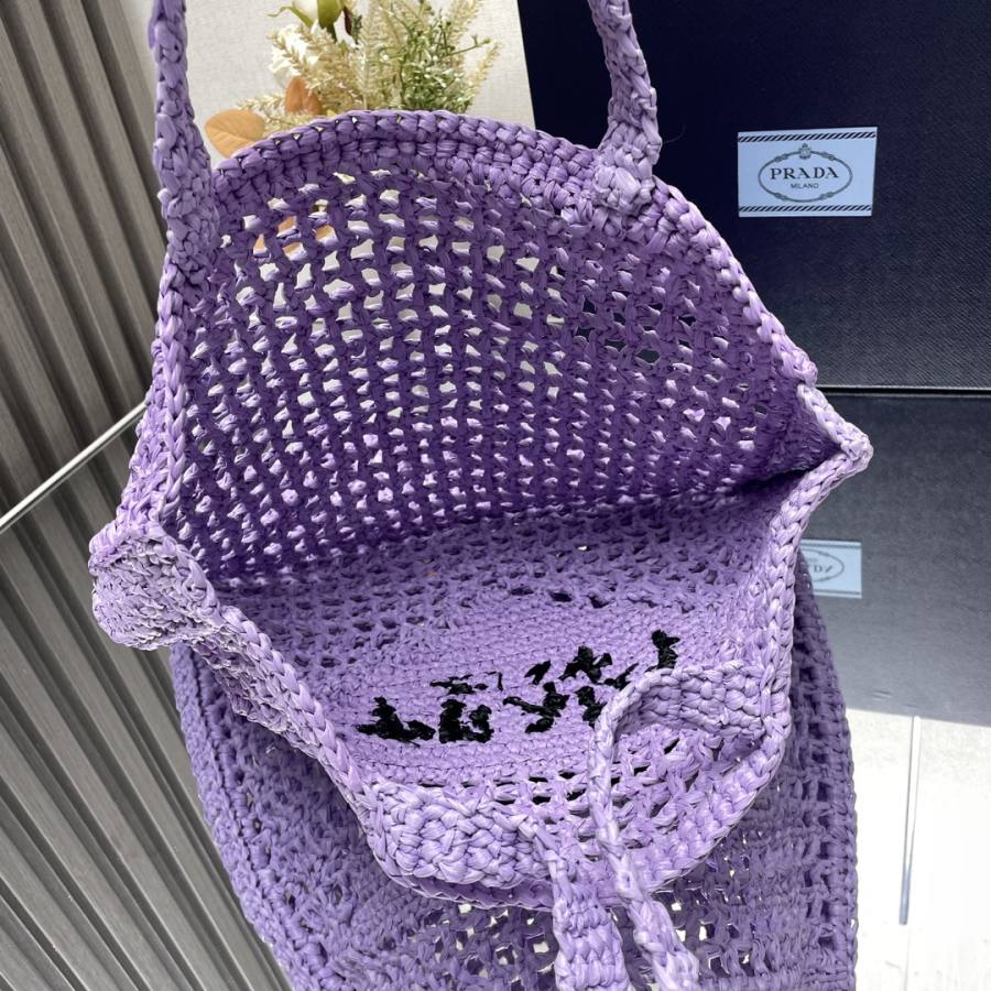 RP 2809000 Prada Raffia Tote 37x36x4 1BG393 E2A0