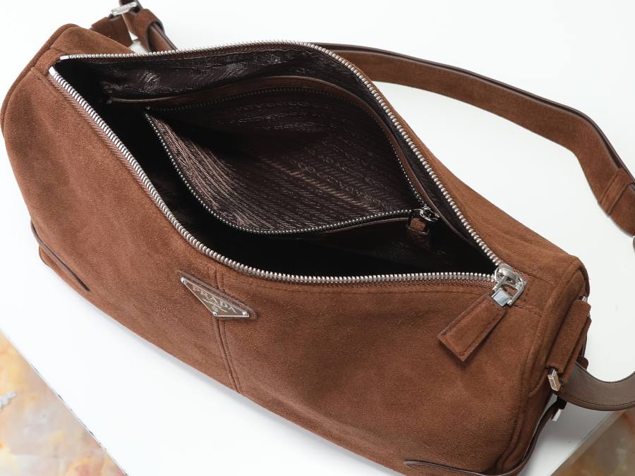 RP 2971000 Prada Nylon Shoulder Brown 2VH187 2B78