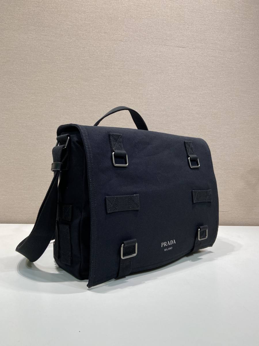 RP 3268000 Prada Canvas Messenger Canvas 2VD085 66E0