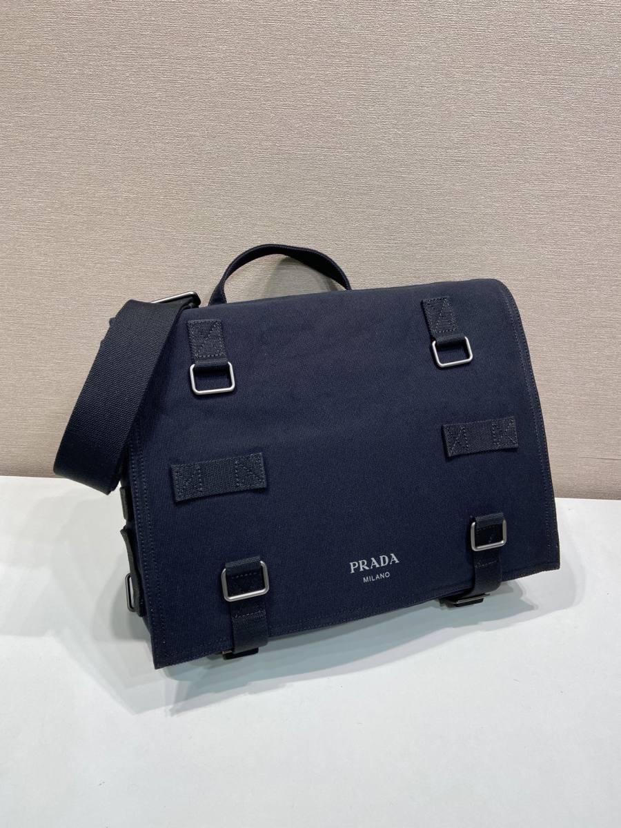 RP 3268000 Prada Canvas Messenger Canvas 2VD085 66E0