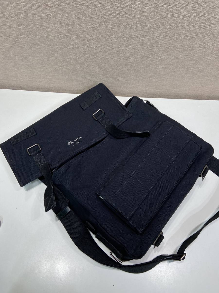 RP 3268000 Prada Canvas Messenger Canvas 2VD085 66E0