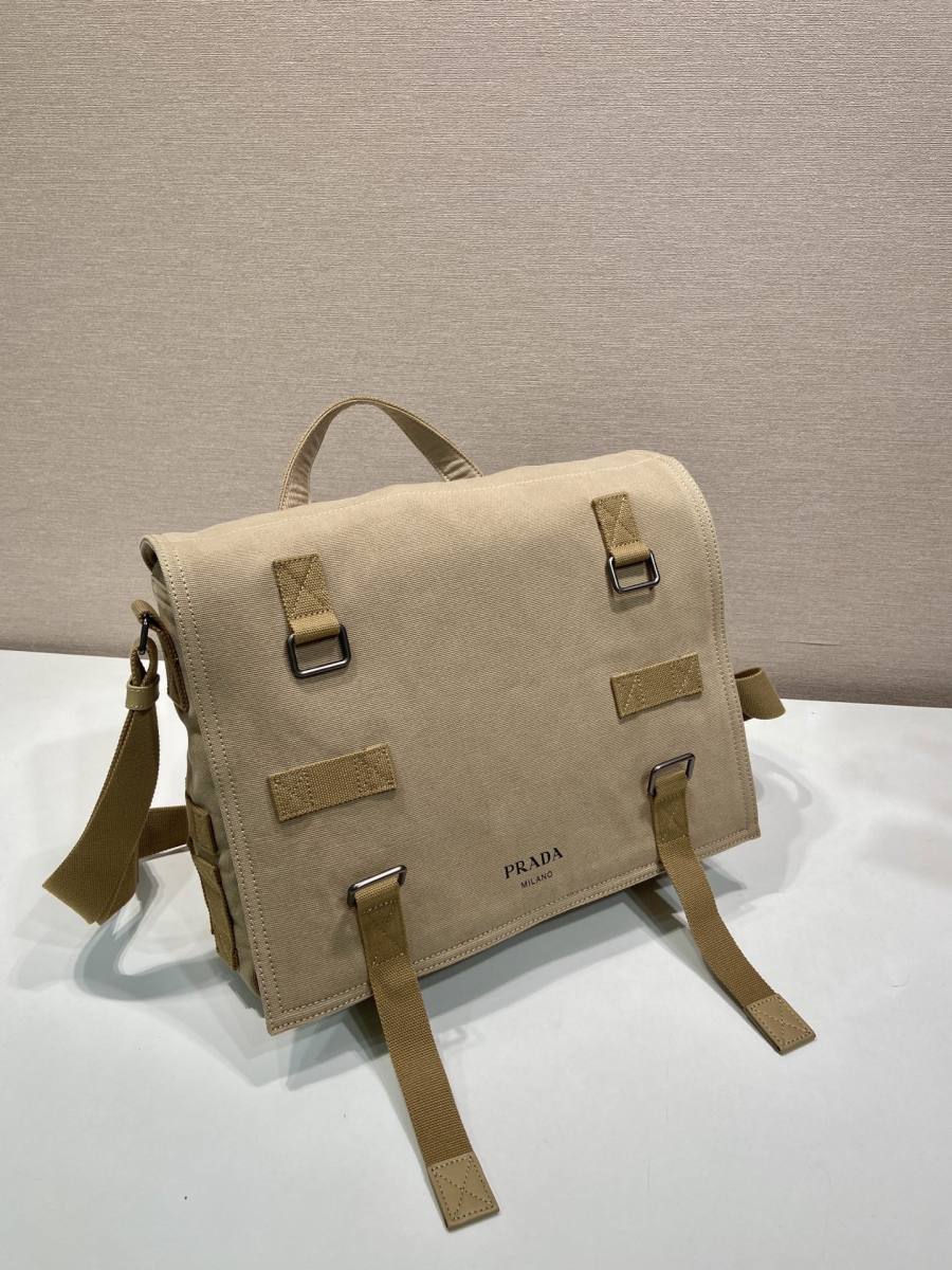 RP 3268000 Prada Canvas Messenger Canvas 2VD085 B4E7