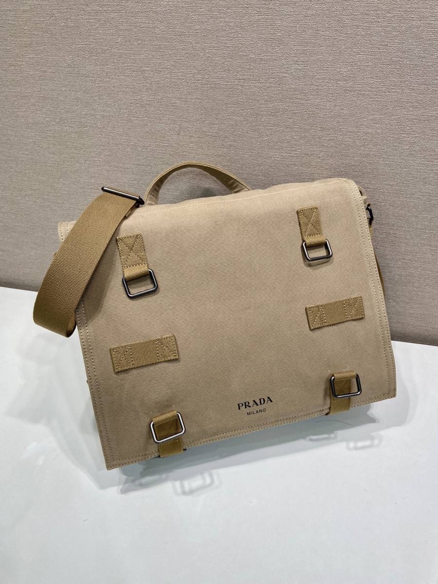 RP 3268000 Prada Canvas Messenger Canvas 2VD085 B4E7
