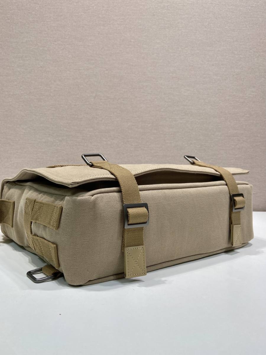 RP 3268000 Prada Canvas Messenger Canvas 2VD085 B4E7