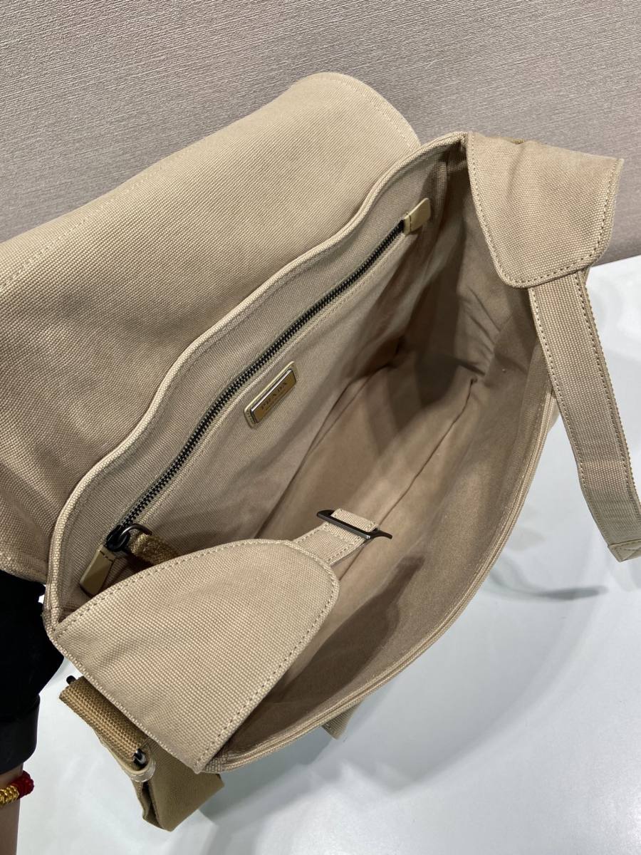 RP 3268000 Prada Canvas Messenger Canvas 2VD085 B4E7