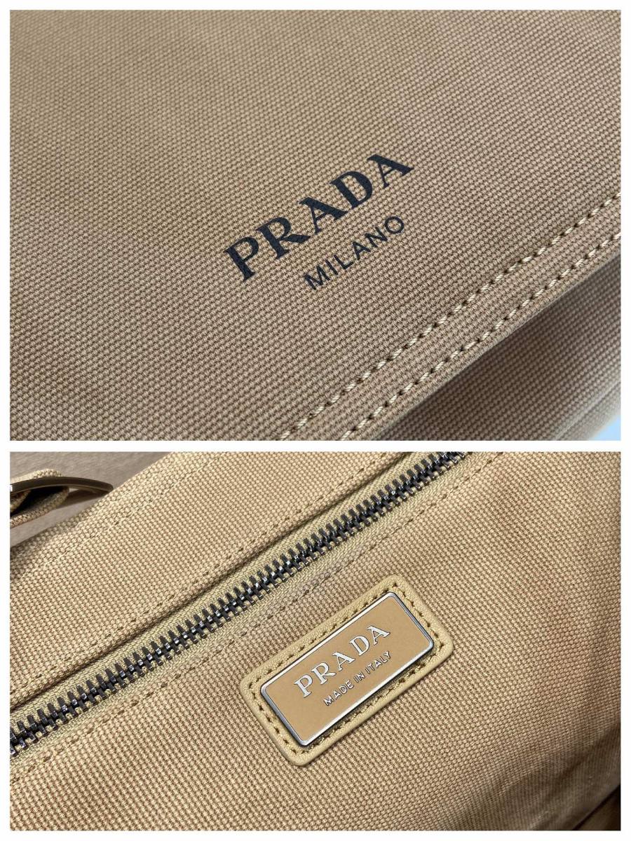 RP 3268000 Prada Canvas Messenger Canvas 2VD085 B4E7