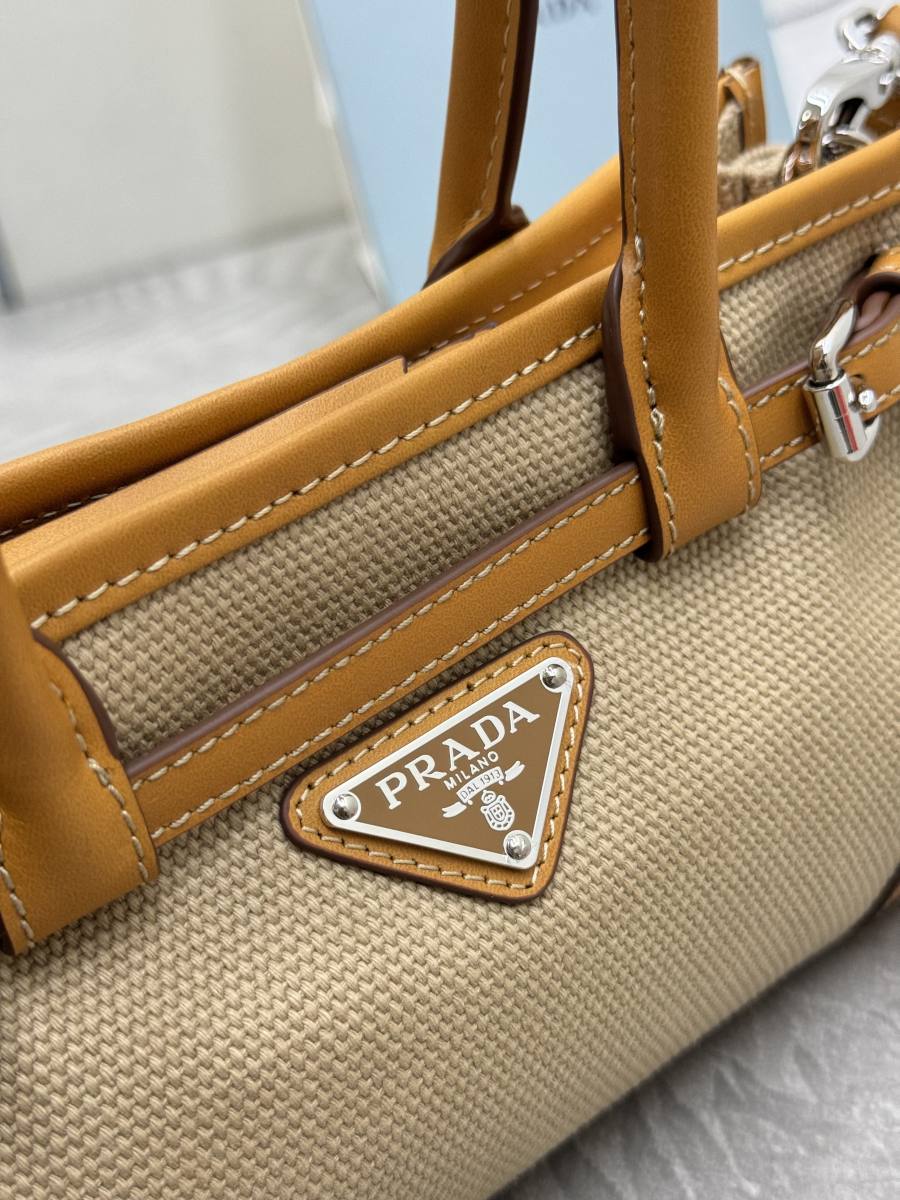 RP 3457000 Prada Bonnie Mini Canvas 23.5x12x9 1BA486 466F