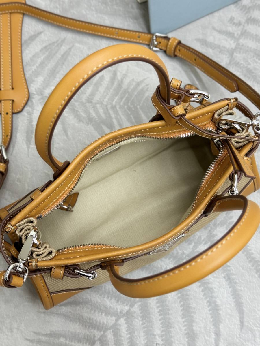 RP 3457000 Prada Bonnie Mini Canvas 23.5x12x9 1BA486 466F