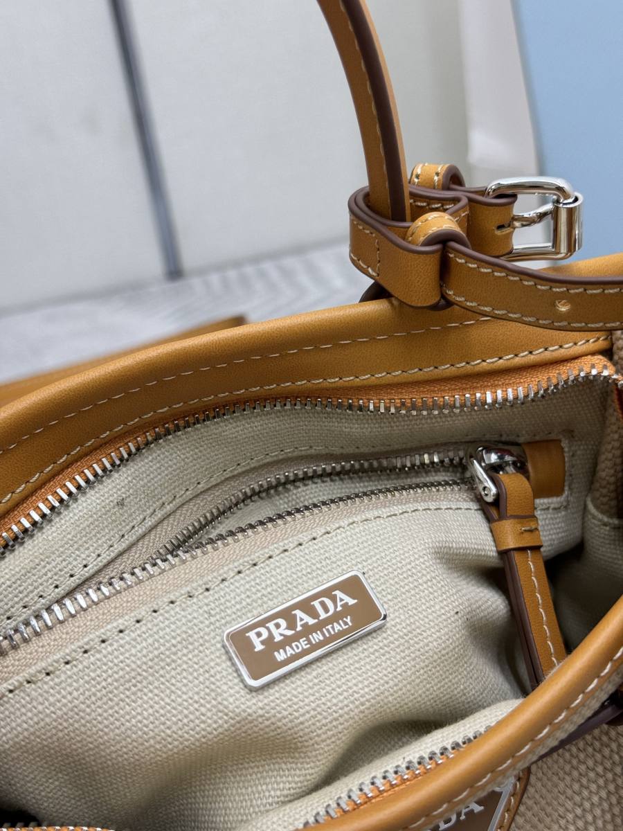 RP 3457000 Prada Bonnie Mini Canvas 23.5x12x9 1BA486 466F