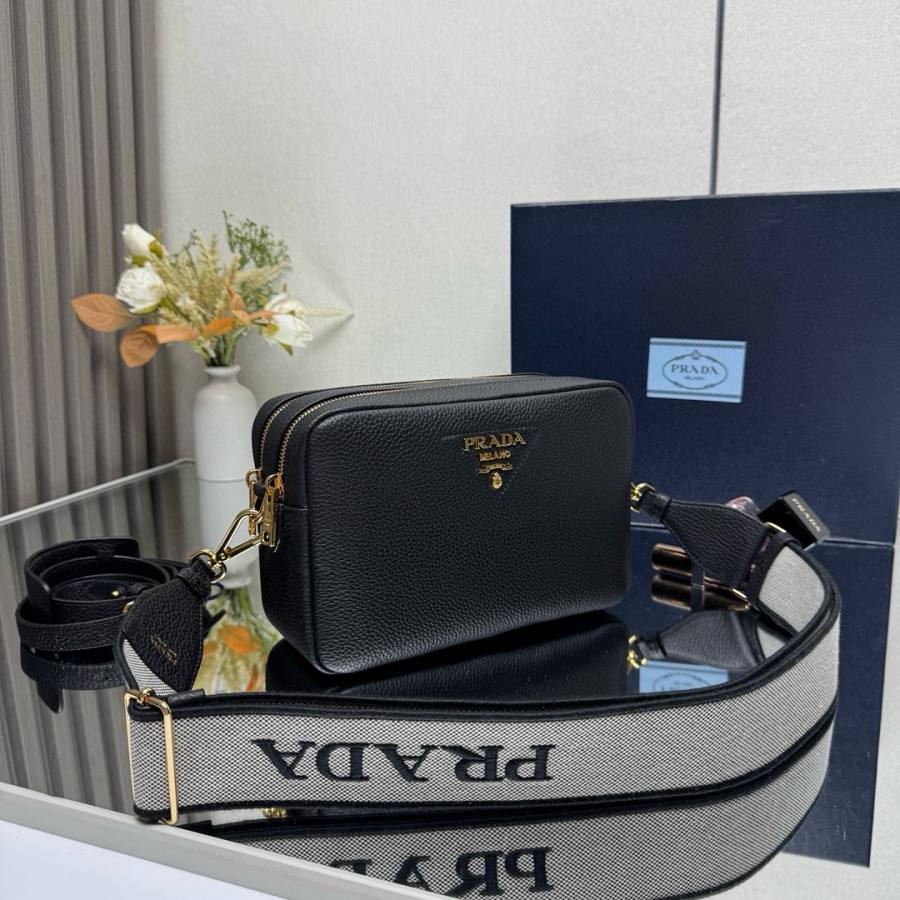 RP 3565000 Prada Double Zip Small Shoulder 1BH082 39FC