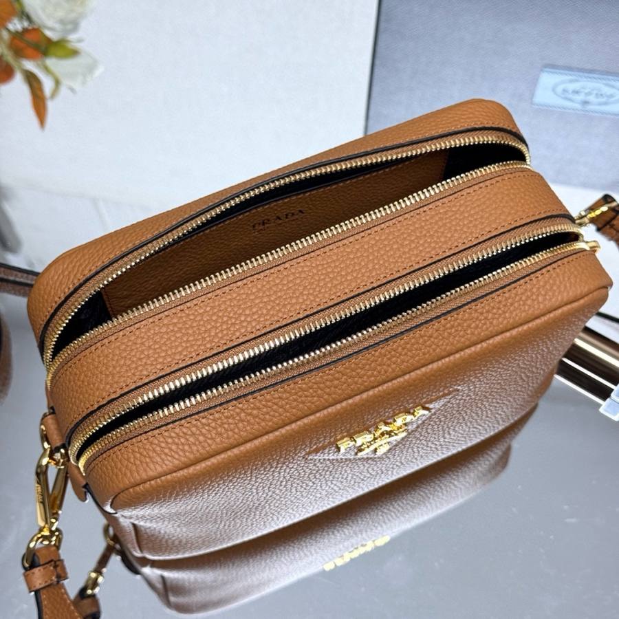RP 3565000 Prada Double Zip Small Shoulder 1BH082 5755