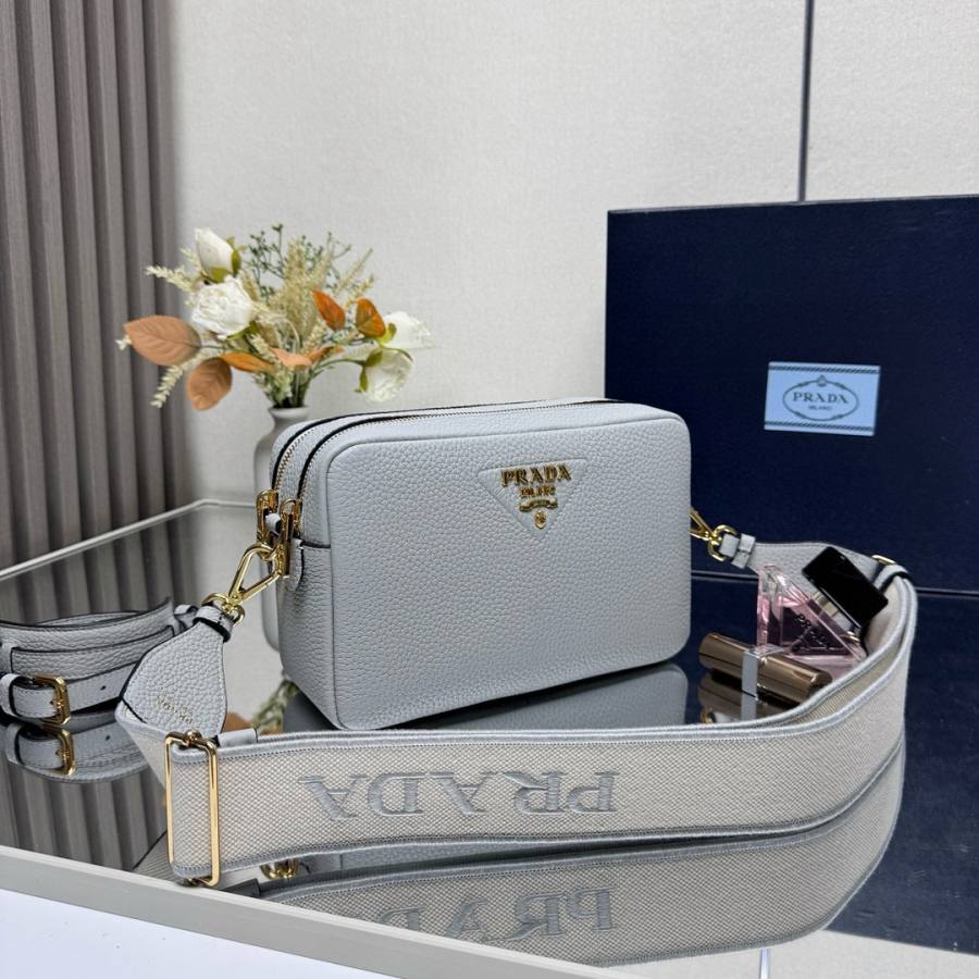 RP 3565000 Prada Double Zip Small Shoulder 1BH082 DDC5