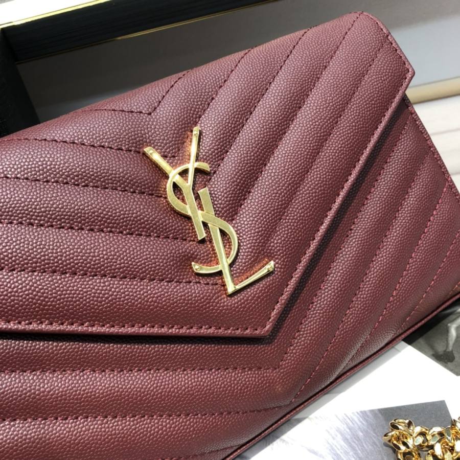 Saint Laurent Envelope WOC 19 x 11.5 x 4 46EF