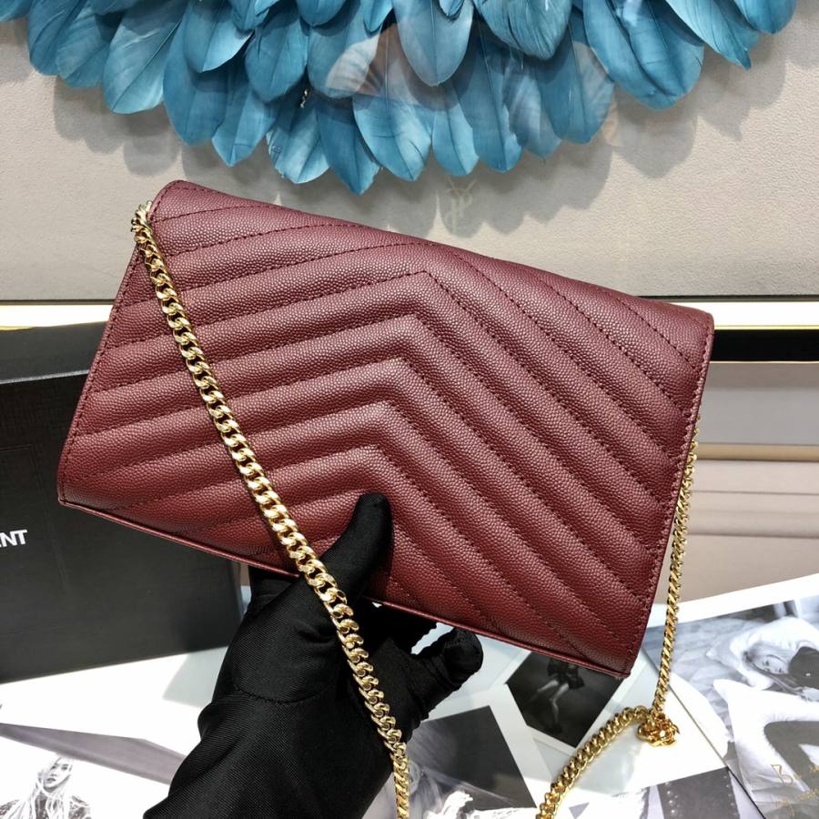 Saint Laurent Envelope WOC 19 x 11.5 x 4 46EF