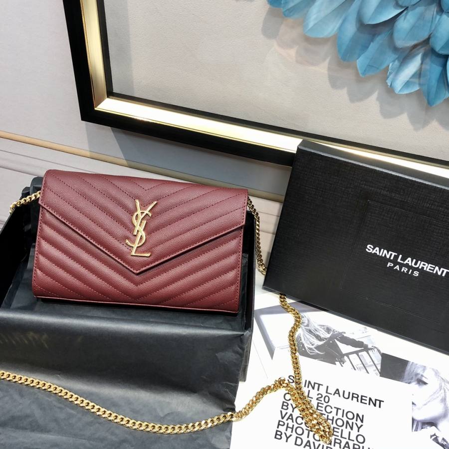 Saint Laurent Envelope WOC 19 x 11.5 x 4 46EF