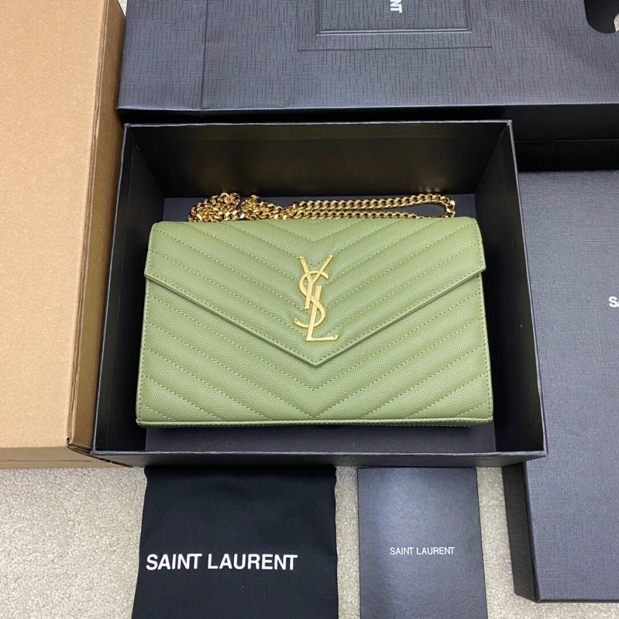 Saint Laurent Envelope WOC 19 x 11.5 x 4 4704