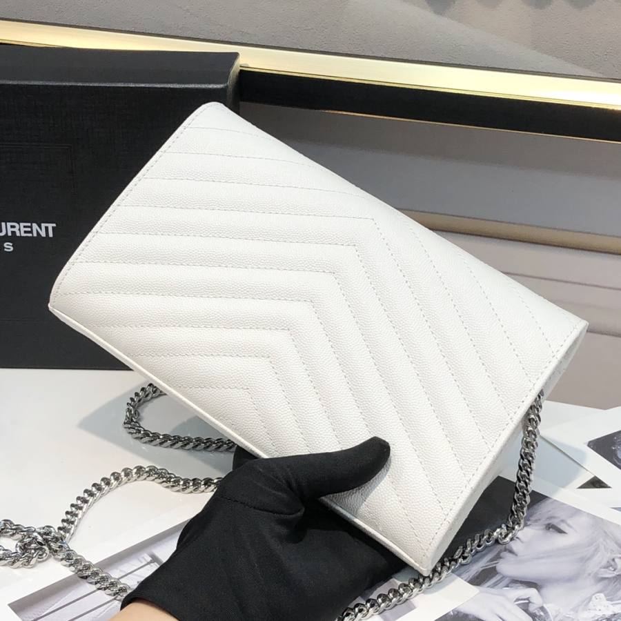 Saint Laurent Envelope WOC 19 x 11.5 x 4 478A