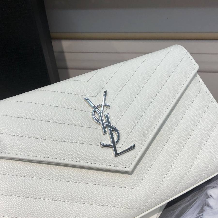 Saint Laurent Envelope WOC 19 x 11.5 x 4 478A