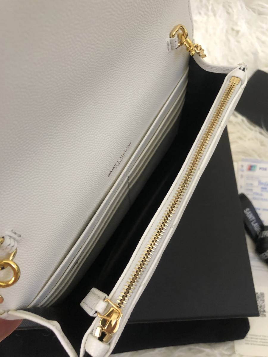 Saint Laurent Envelope WOC 19 x 11.5 x 4 529A