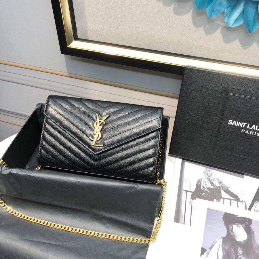 Saint Laurent Envelope WOC 19 x 11.5 x 4 648B