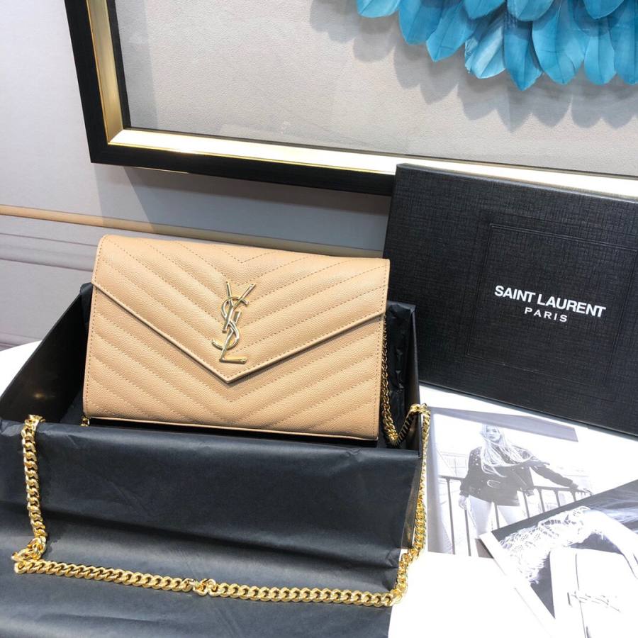 Saint Laurent Envelope WOC 19 x 11.5 x 4 6588