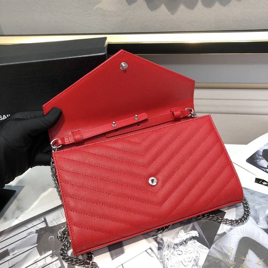 Saint Laurent Envelope WOC 19 x 11.5 x 4 6C2E