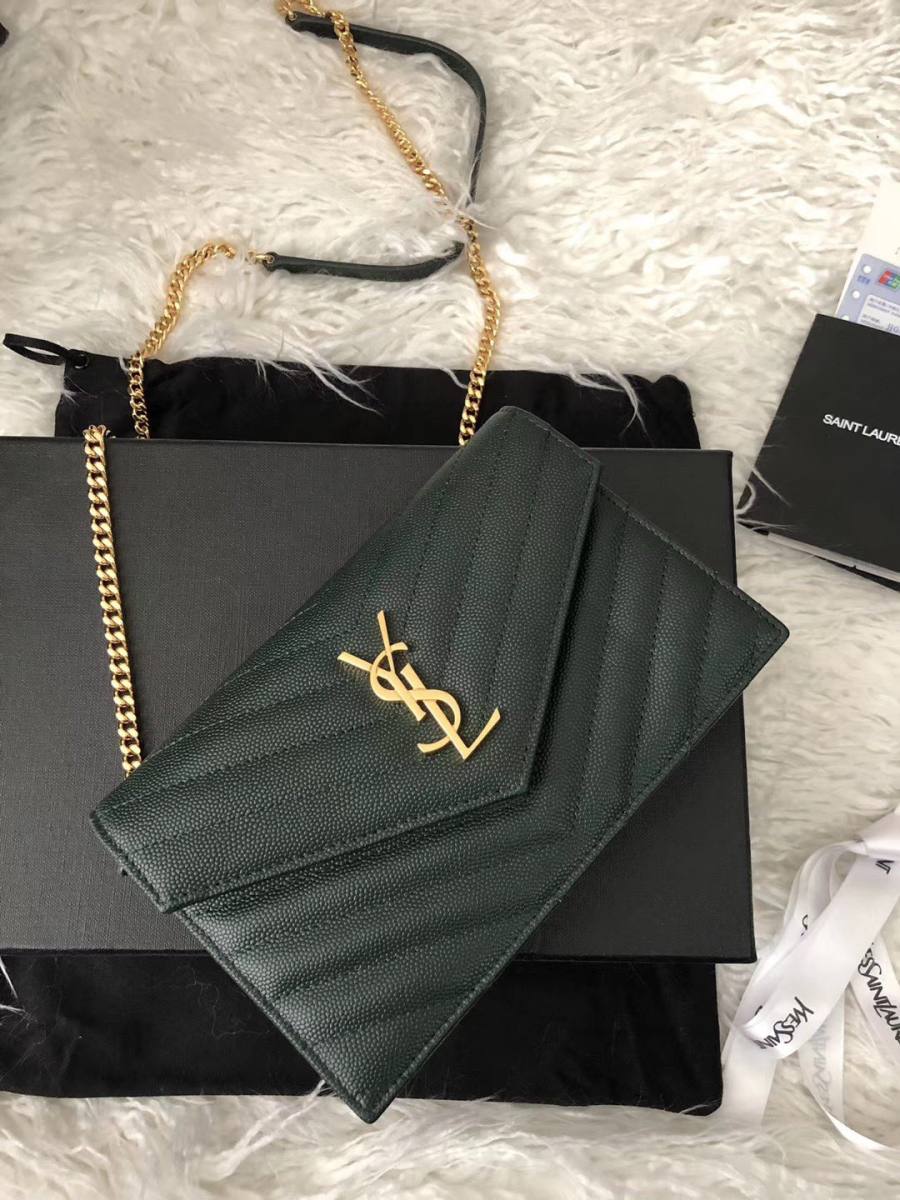 Saint Laurent Envelope WOC 19 x 11.5 x 4 825B