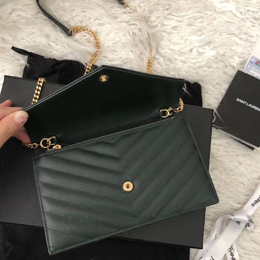 Saint Laurent Envelope WOC 19 x 11.5 x 4 825B