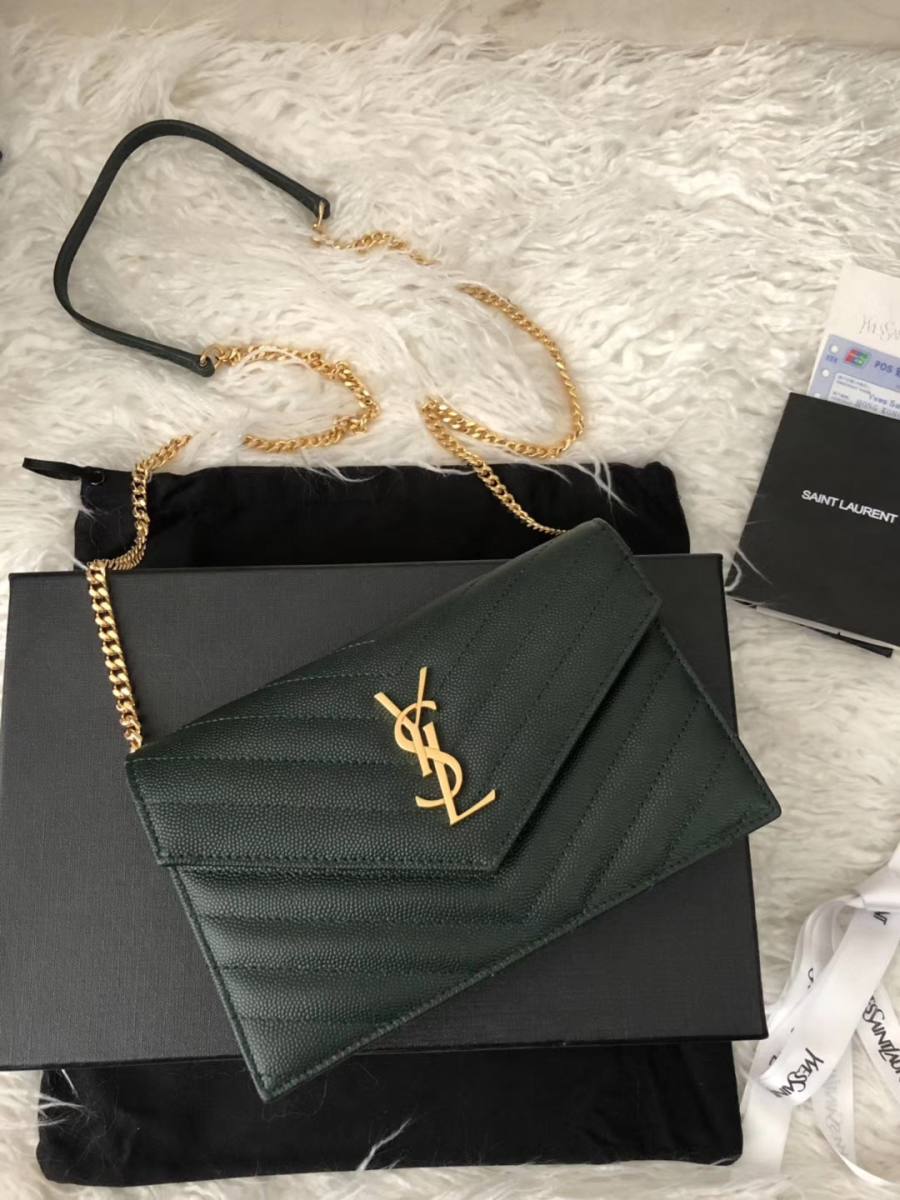 Saint Laurent Envelope WOC 19 x 11.5 x 4 825B