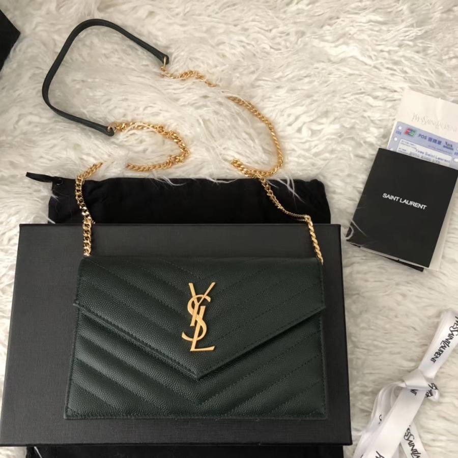 Saint Laurent Envelope WOC 19 x 11.5 x 4 825B