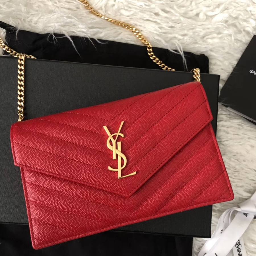 Saint Laurent Envelope WOC 19 x 11.5 x 4 9314